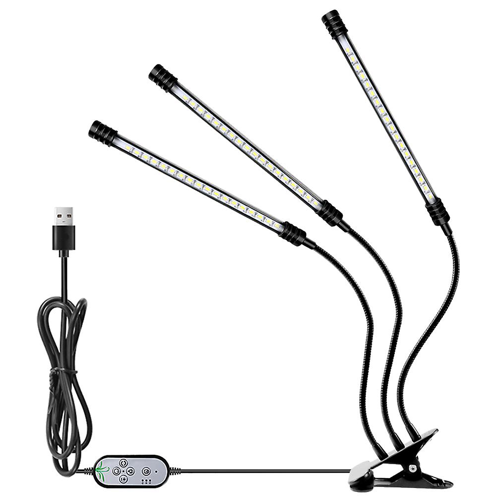 Usb Plant Grow Light Sunlight White Full Spectrum Lighting Angle Adjustable