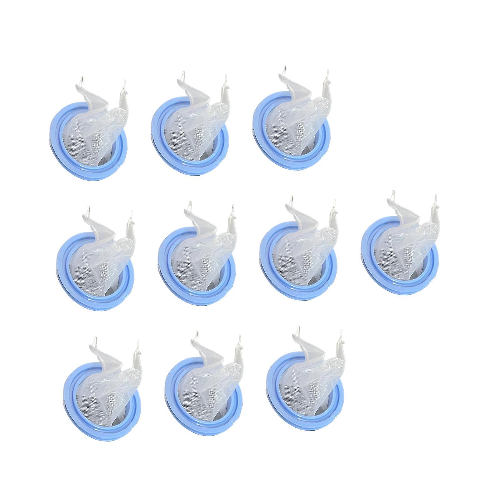 10 Pieces Pet Flea Comb Mesh Practical Pet Grooming Filter for Small Medium Large Dogs