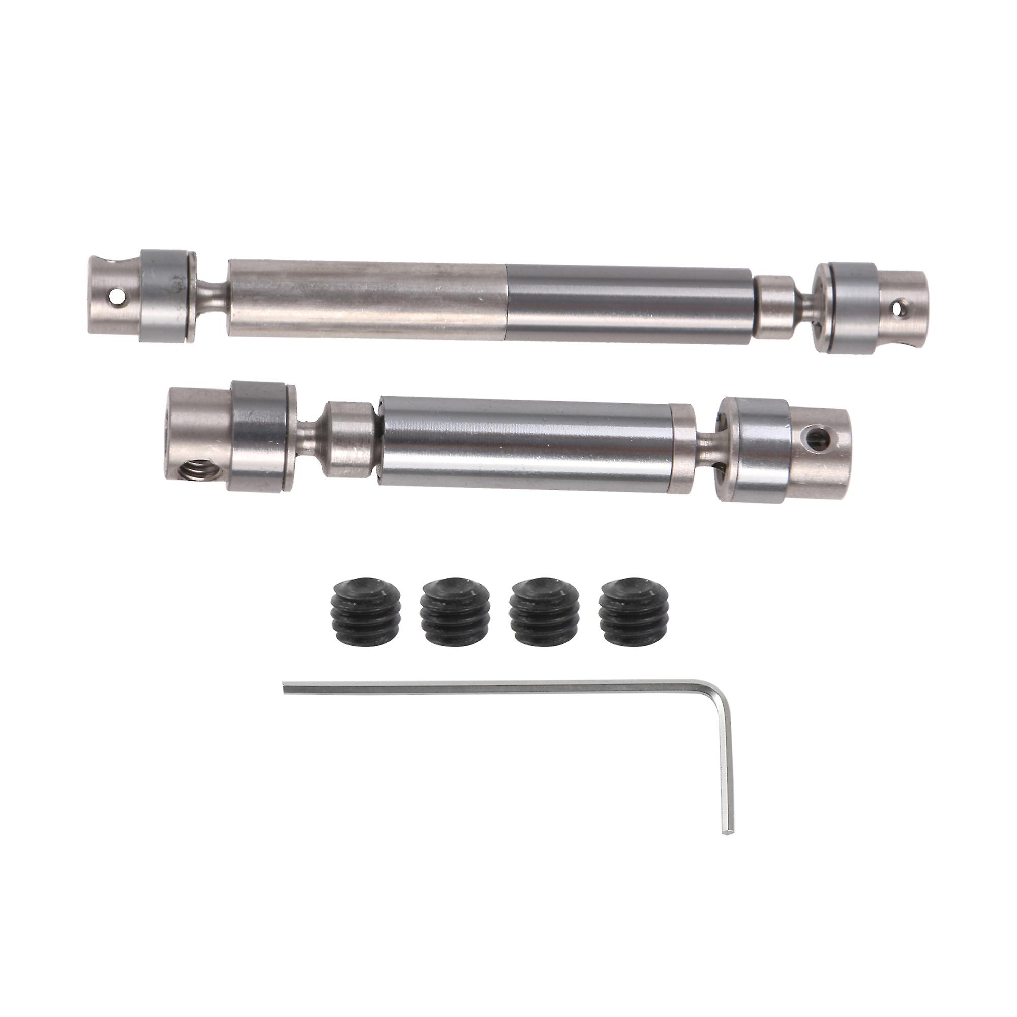 2 Pcs RC1:18 Center Drive Shaft Set Replacement for HOBBYPLUS 1810178