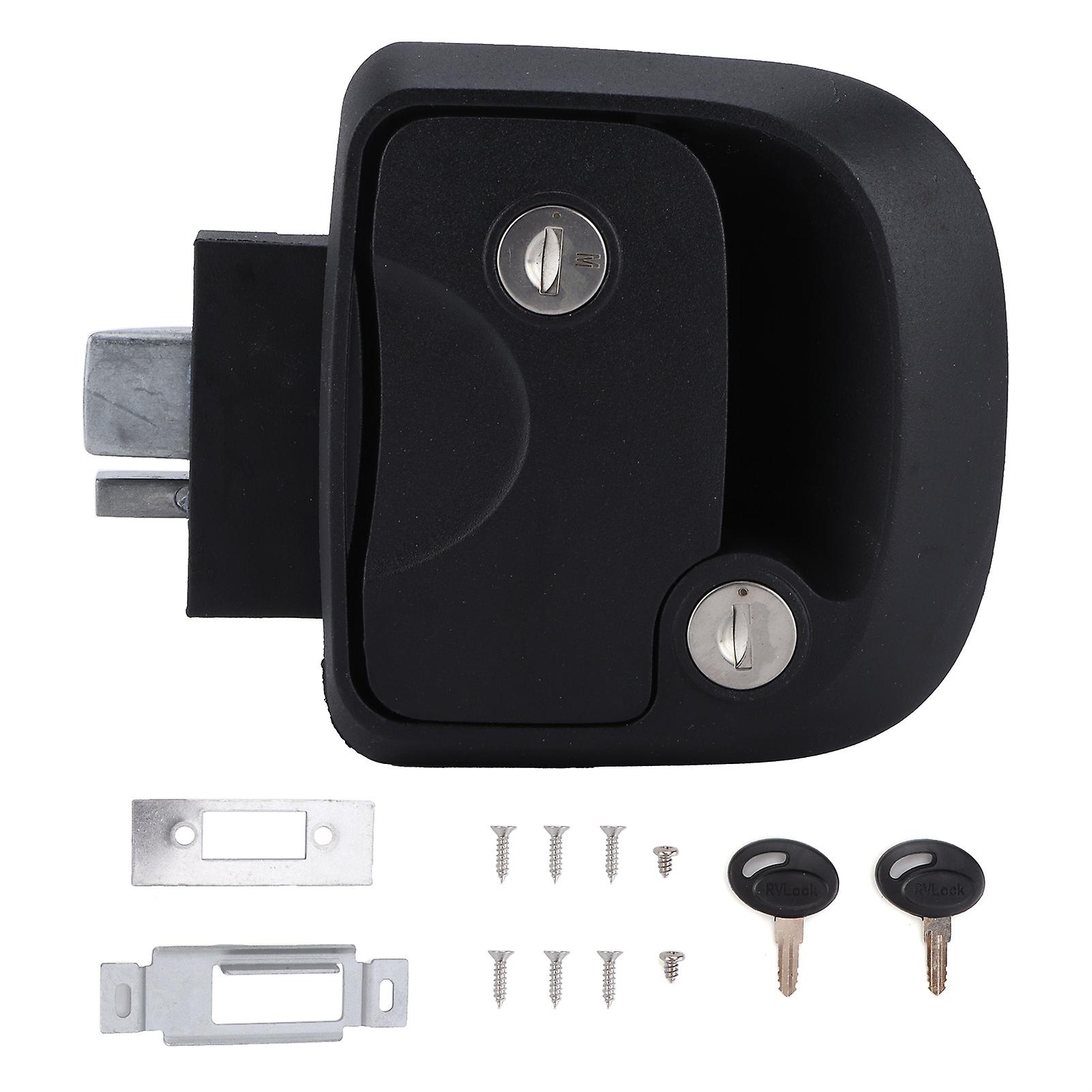Car Parts Zinc Alloy Black Powder Coating with 2 Keys for Large Vehicles
