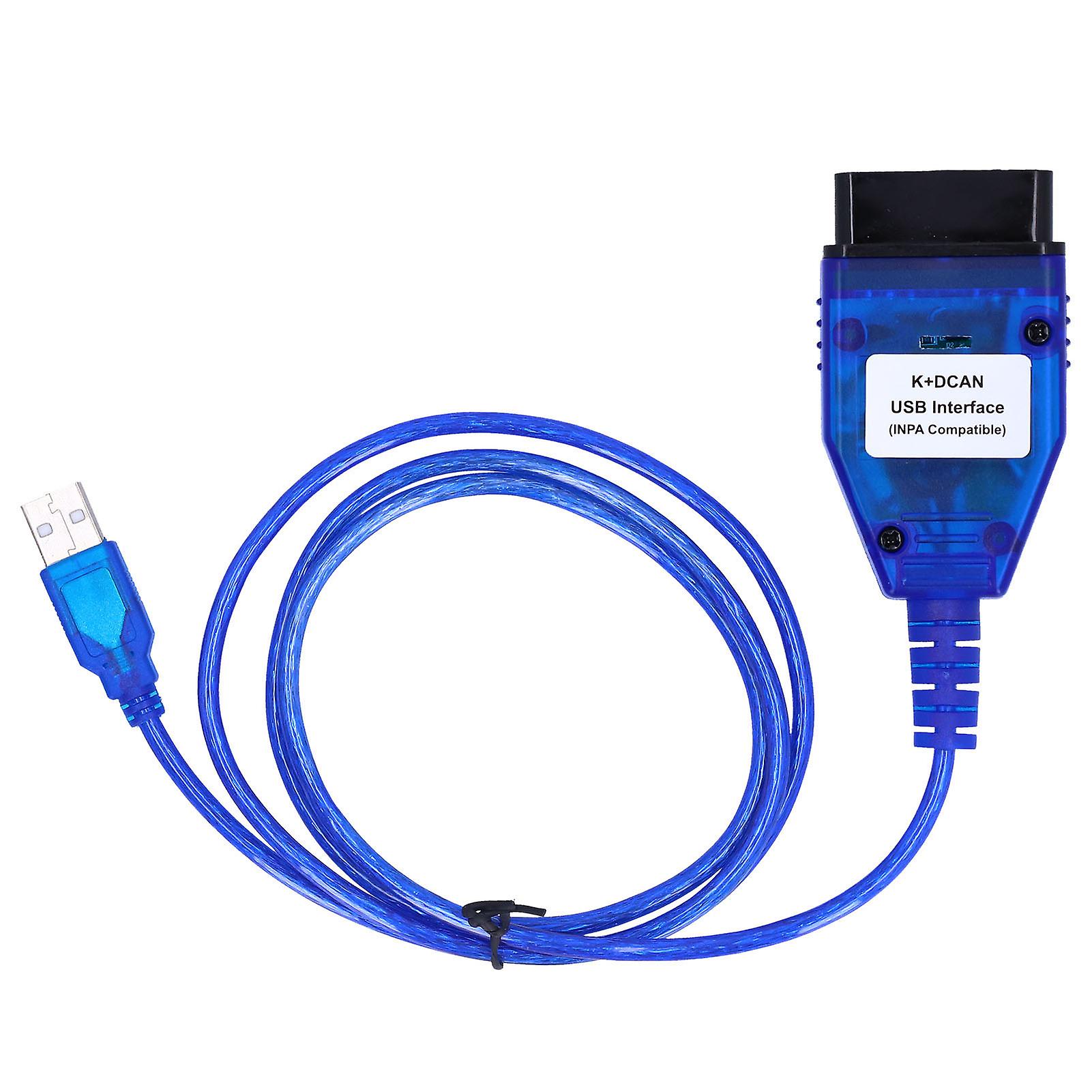 12-24V Car Diagnostic Cable Adapter with Switch Replacement for E60 E61 E83 E81 E90 E70 R56