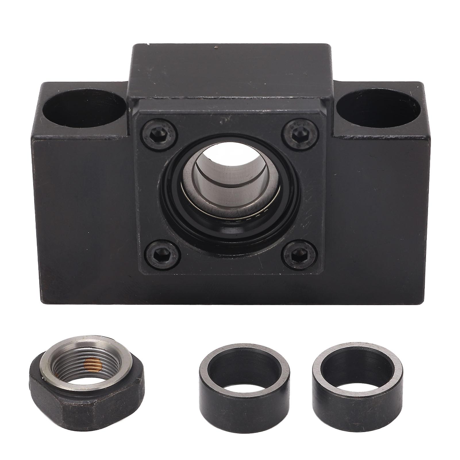 Ball Screw Support High Precise Stable Rotation Ballscrew Bearing Block End Support for SFU1605 SFU1204