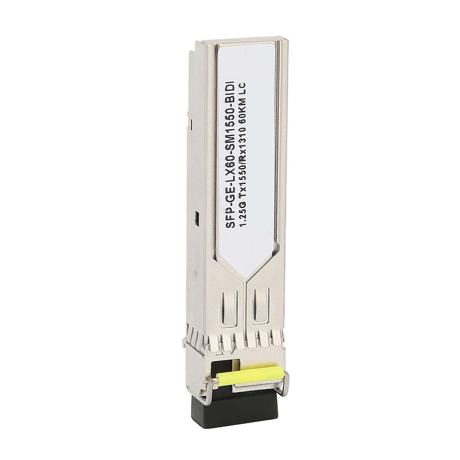 SFP Optical Module 1.25G TX1550 RX1310nm 60KM LC Gigabit Module for Fiber Switch Router