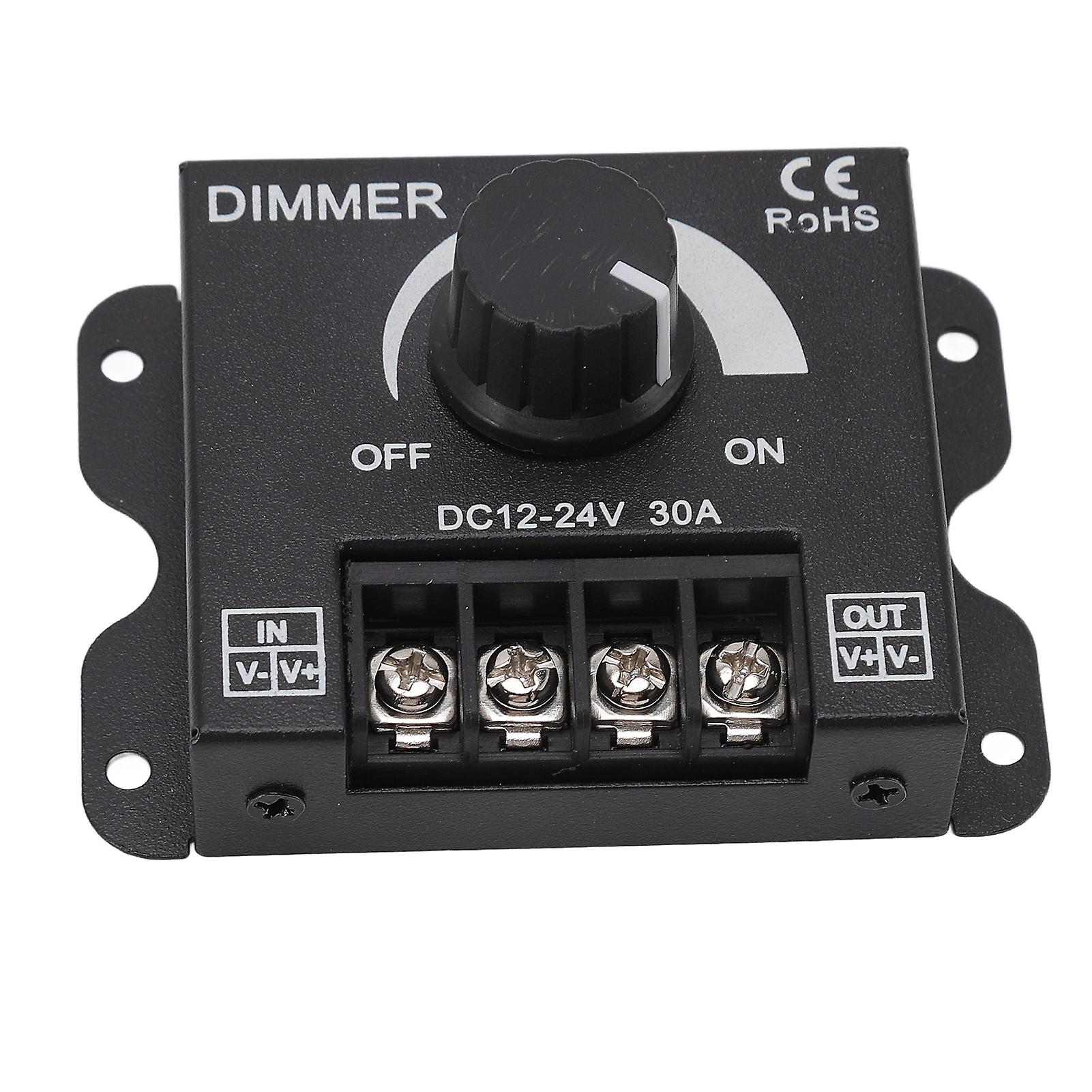 For Led Dimmer Single Channel Pwm Lighting Stepless Dimming Controller For 5050