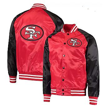 Nfl Men´s San Francisco 49ers Bomber Style Satin...