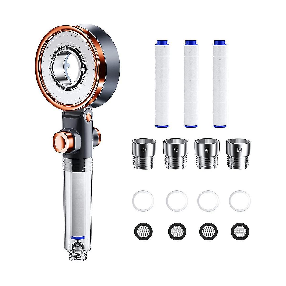 Prysznic upiększający skórę, filtrowana woda, odchlorowany i piękno, trzybiegowy prysznic pod ciśnieniem, dou