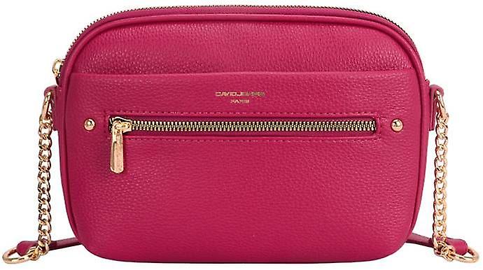 David Jones Stud Detail Small Across Body Bag - Rose Red