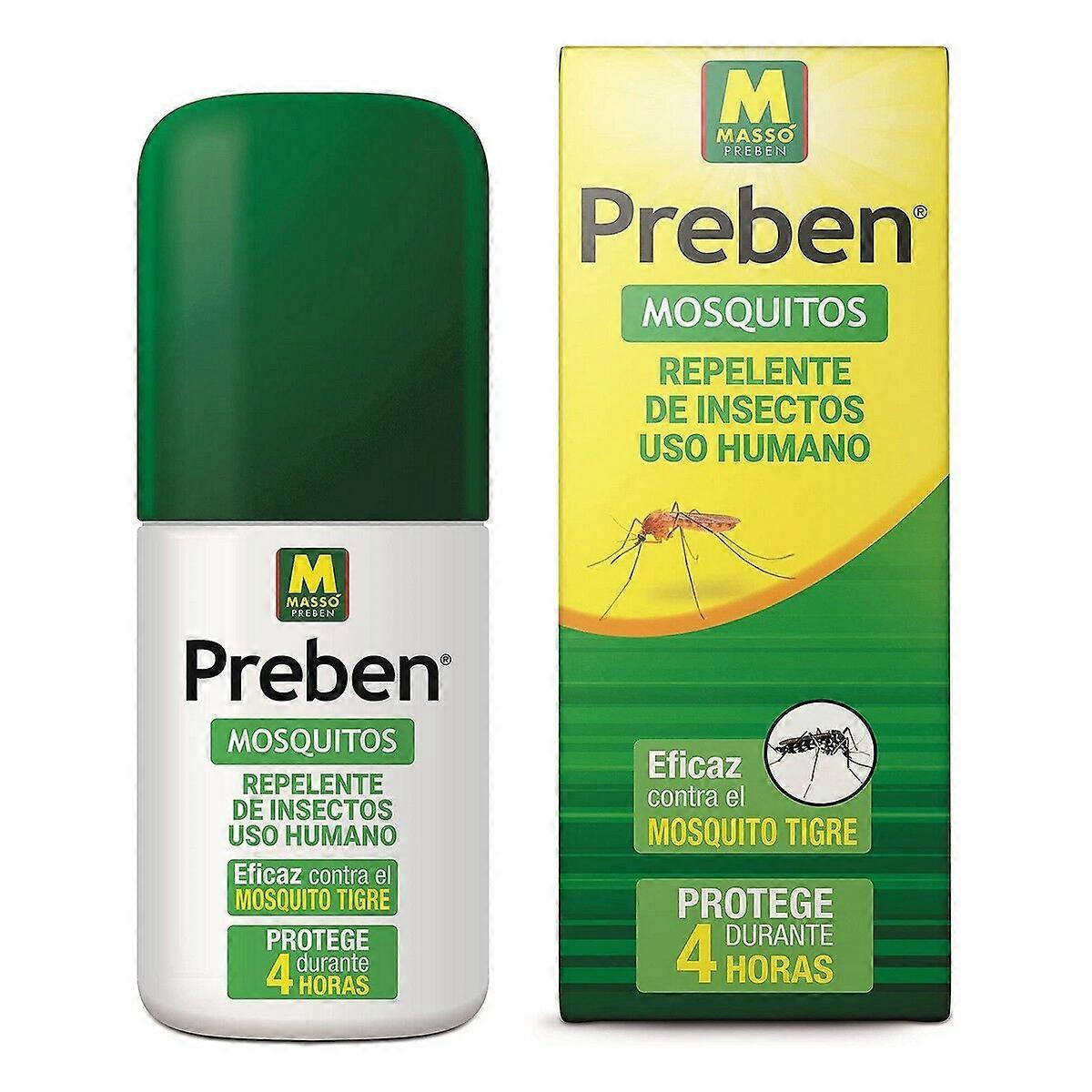 Common and tiger mosquito repellent Massó Spray (100 ml)