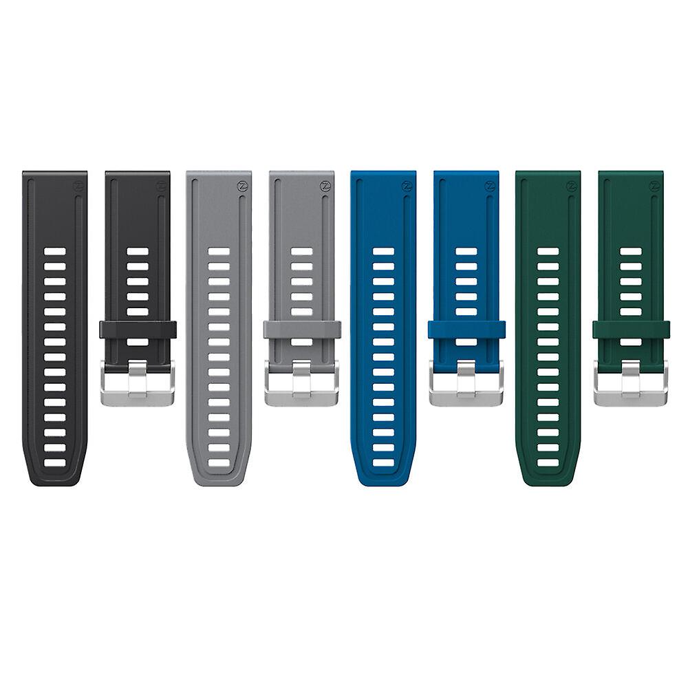 24Mm Removable Silicone Strap Multi-color Sports Smart Watch Band For Smart Watch
