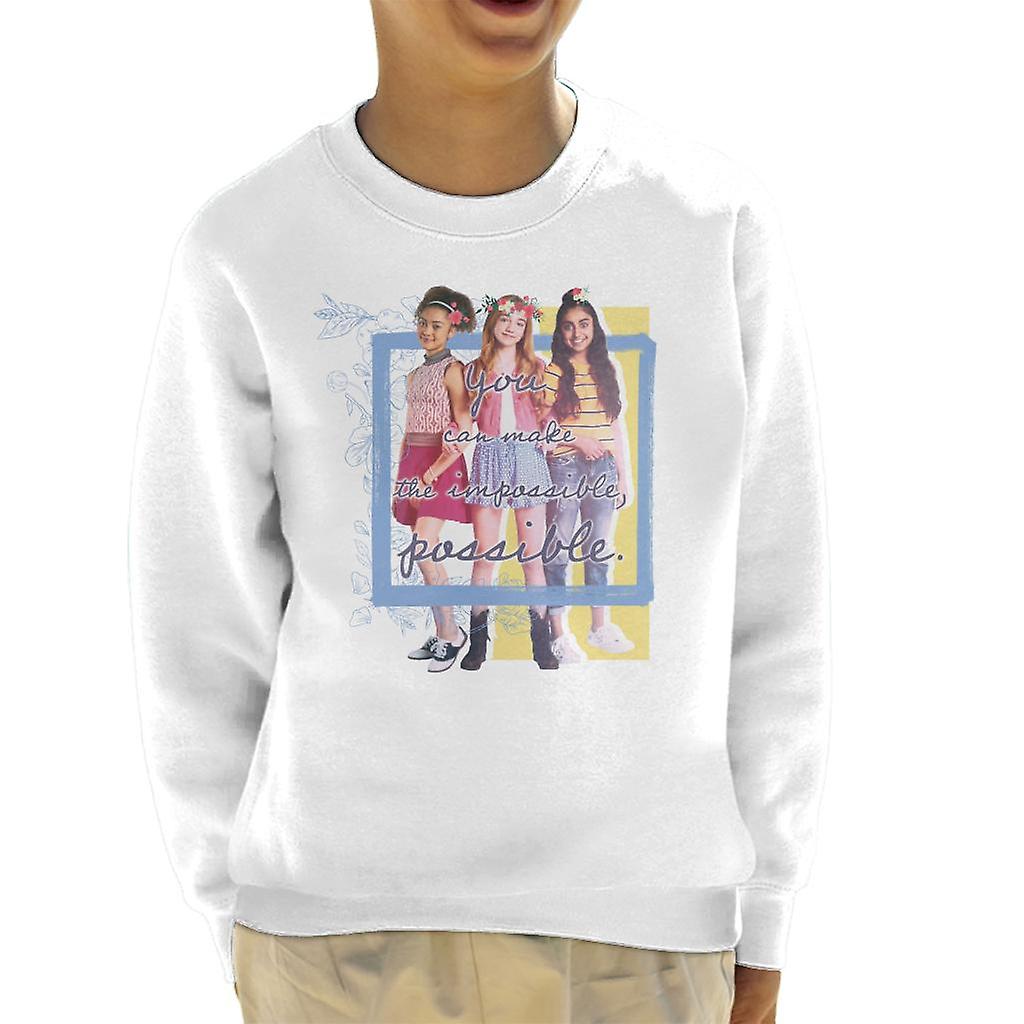 Holly Hobbie You Can Make The Impossible Possible Kid's Sweatshirt