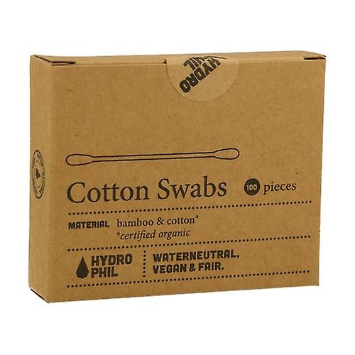 Bamboo and Organic Cotton Ear Sticks 100 units