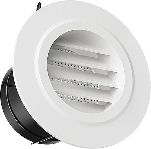 75mm aerator with protective grille - ABS (ø75mm)