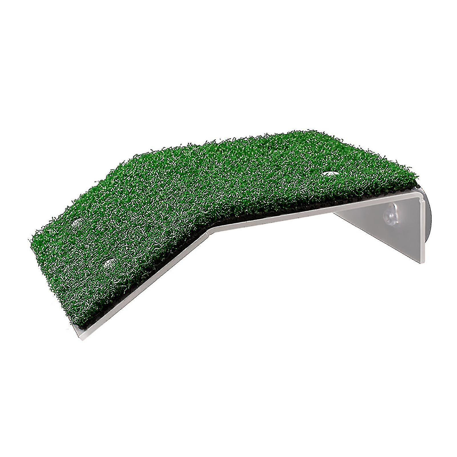 2023 New Turtle Ramp-turtle Basking Platform-aquarium Turtle Tank Tortoise Climbing Platform Lifelike Grass Ladder