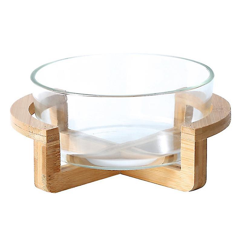 1set Glass Salad Bowl