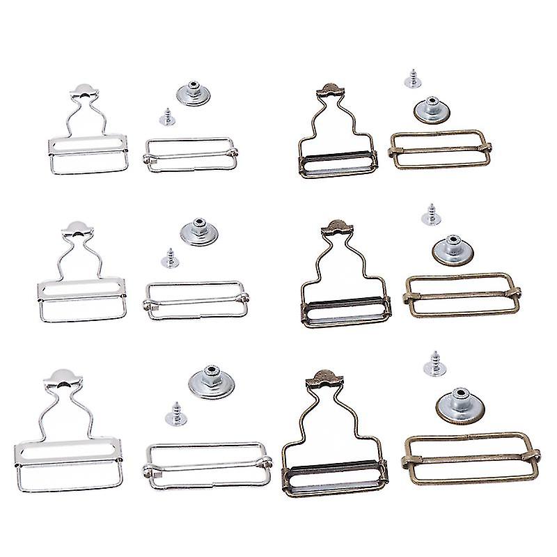 12set Buckles Suspender Trousers