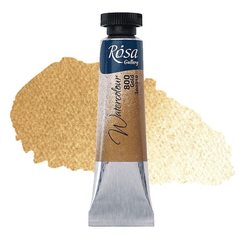 ROSA Gallery Χρώμα Ακουαρέλας 10ml, 800 Χρυσό