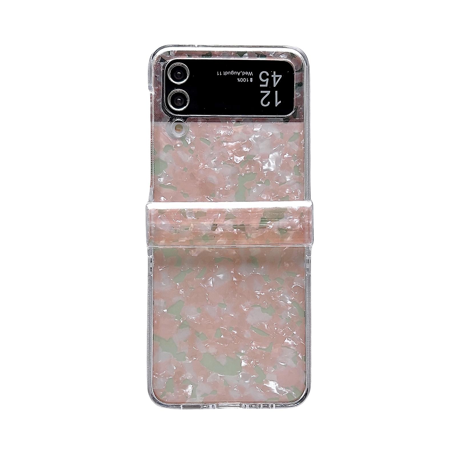 Pearlescent Shell Texture Case For Samsung Galaxy Z Flip3 5G