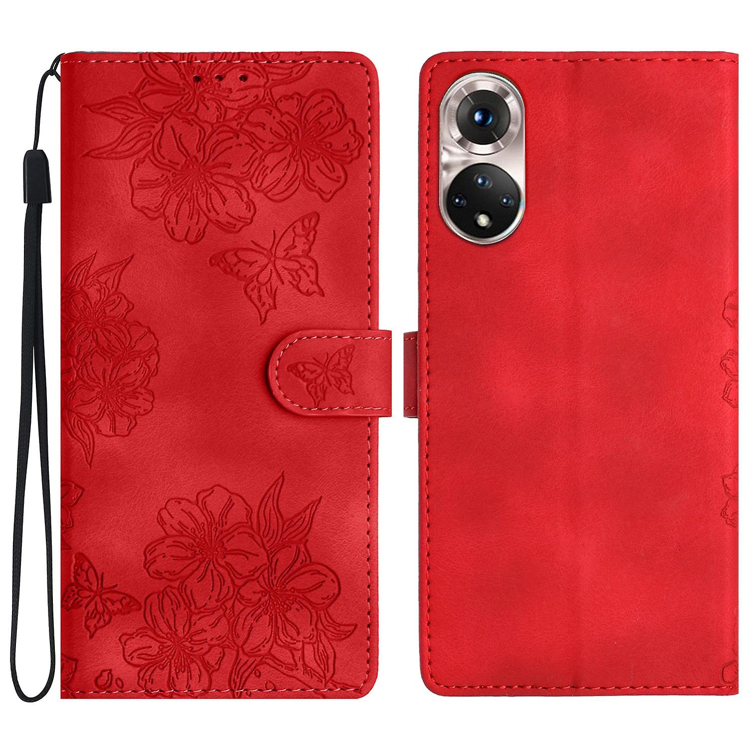 Cherry Blossom Butterfly Case For Honor 50