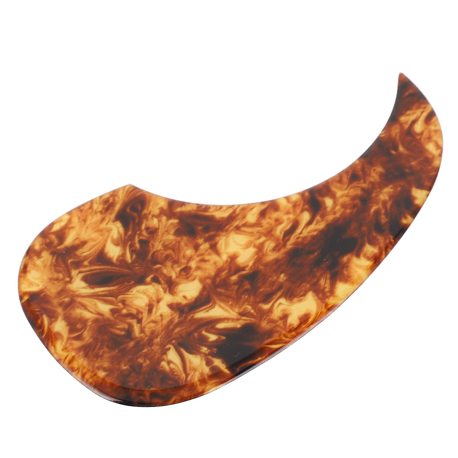 PVC selbstklebendes Akustikgitarren-Schlagbrett in Kommaform