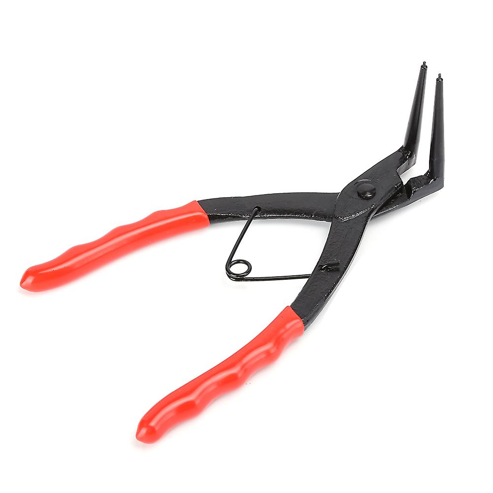 Internal Snap Ring Pliers - 90 Degree Bent Long Nose Multi-Function Tool for Retaining Circlip Removal