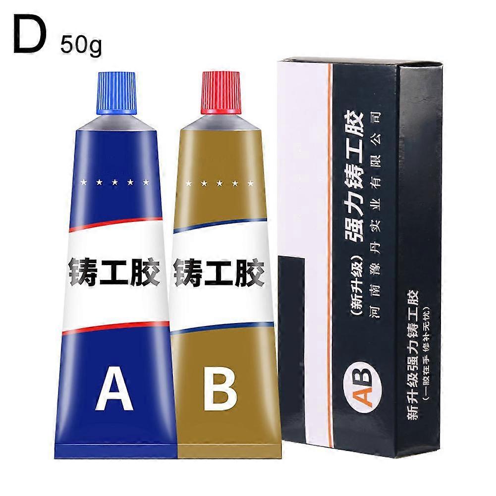 Strong Metal Repairs Glue HighStrength Cold Welding Glue Heat Resistance AB-Glue