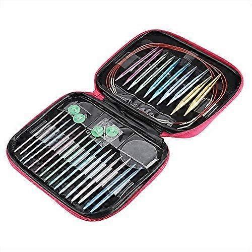 Interchangeable Circular Needles - Interchangeable Aluminum Circular Needles Set