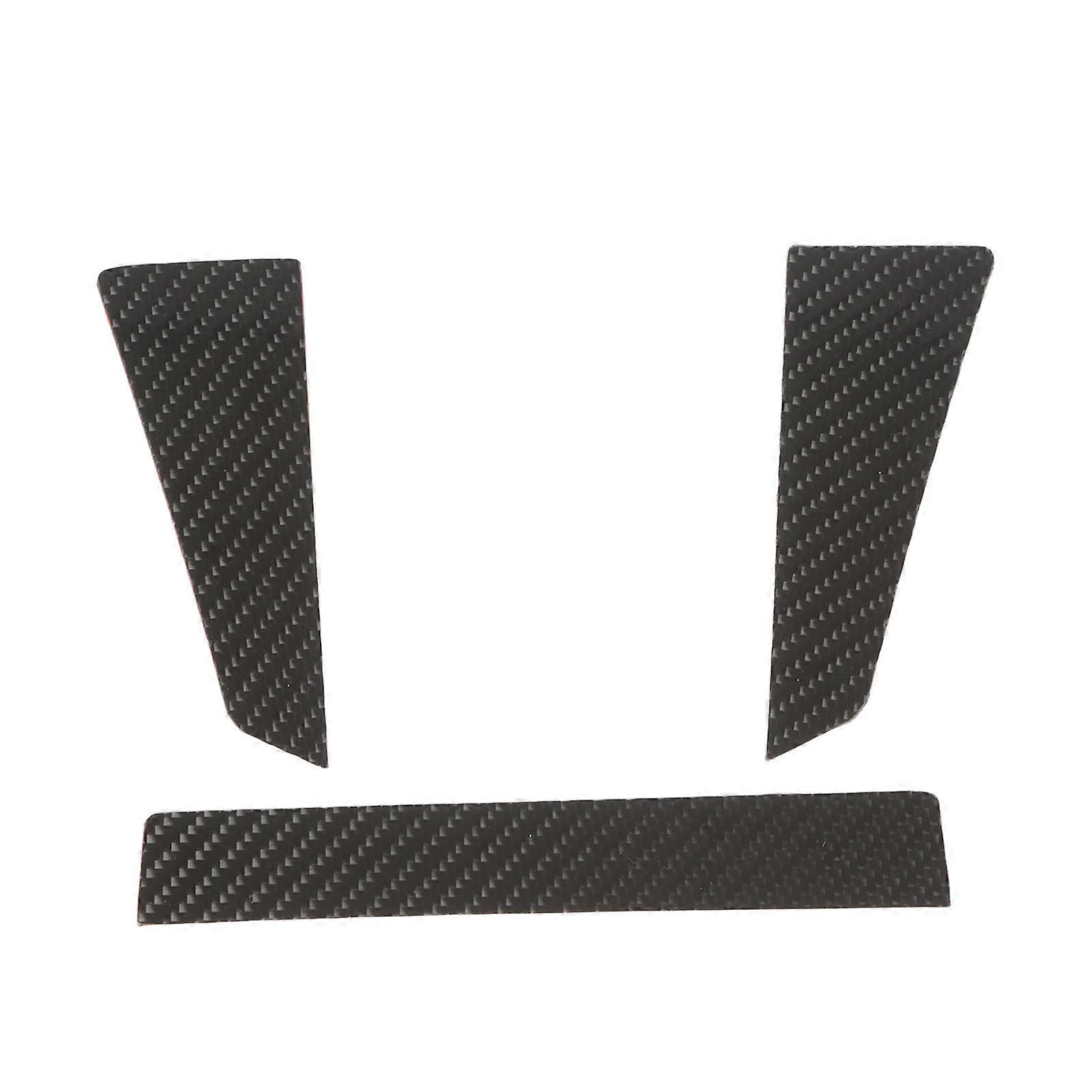 Navigation Screen Frame Cover Carbon Fiber Center Display Screen Trim Sticker Replacement for Polaris RZR PRO XP 2021 and Up