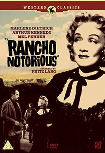 Rancho Notorious DVD (2005) Marlene Dietrich Lang (DIR) cert PG - Region 2