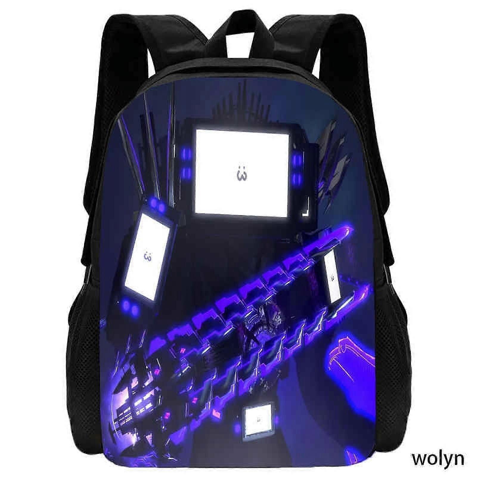 حقيبة ظهر المرحاض Skibidi حديثا Titan Speakerman Children ' ؛ s حقائب ولد حقيبة مدرسية للأطفال حقيبة ظهر أنيمي السفر Backpa-LDYH987