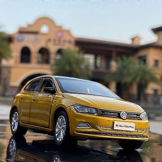 1:32 פולו פלוס צעצועי רכב סגסוגת דגם רכב Diecasts כלי רכב מתכת אור קול משוך לאחור אוסף מכוניות צעצועים לילדים לתינוקות מתנות