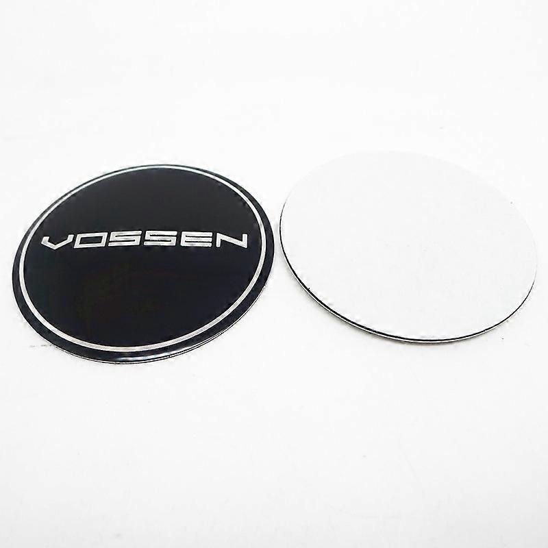4pcs 65mm Vossen Wheel Center Hub Cap Stickers Logo Badge Emblem Car Styling Accessories|Wheel Center Caps|