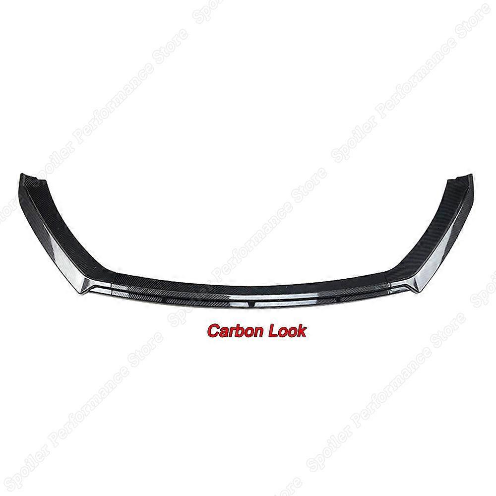 3Pcs Für Seat Leon 3 MK3 5F TDI TSI ST SC Front Stoßstange Splitter Lippe Diffusor Kinnkörper Kit Guard 2012-2016 ABS Glanz Schwarz Neu