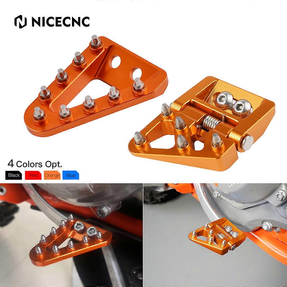 Brake Pedal Lever Tip Plate For KTM 125 150 200 250 300 350 400 450 500 SX SXF XC XCF EXC EXCF XCW TPI SD 6D 2017-2022