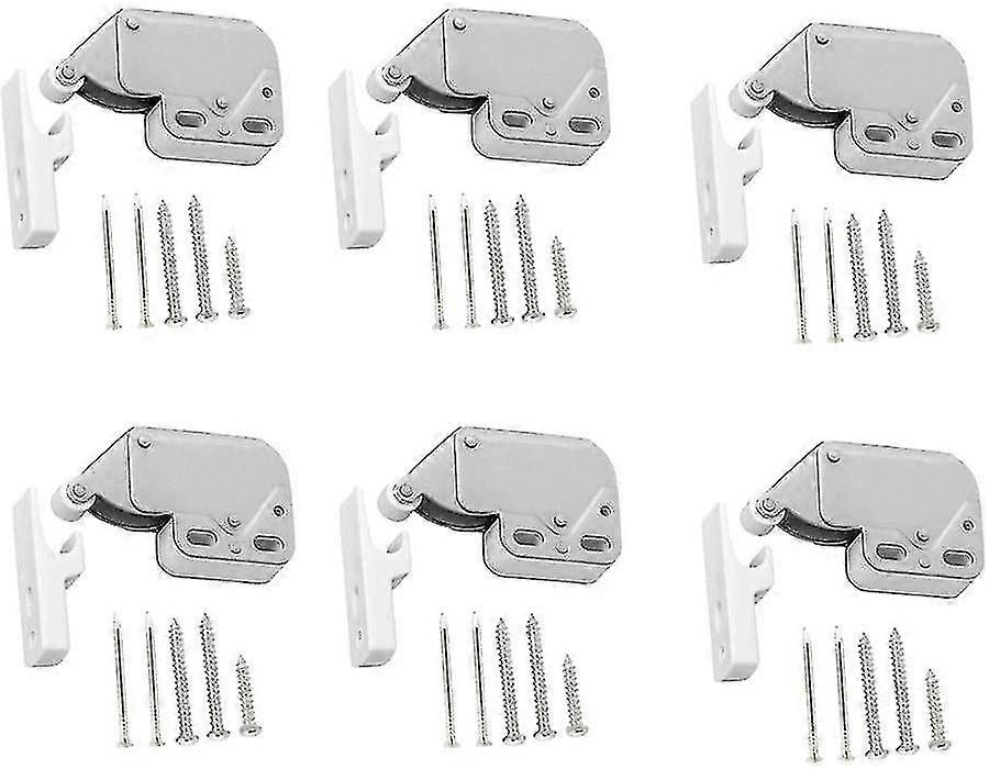 10pcs Cabinet Door Spring Latch, Spring Latch Door Catch Mini Latch