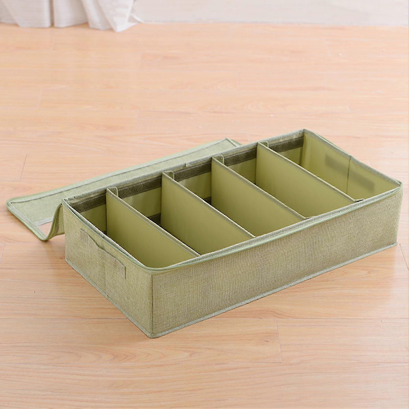 Shoe Drawer Organizer Dividers With Smooth Double Zipper Closure For Skirt Sweater Tops Trousers