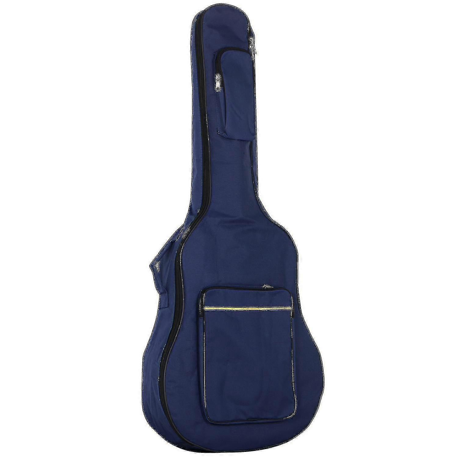 Blue Protective Full Size Acoustic Guitar Waterproof Padded Case