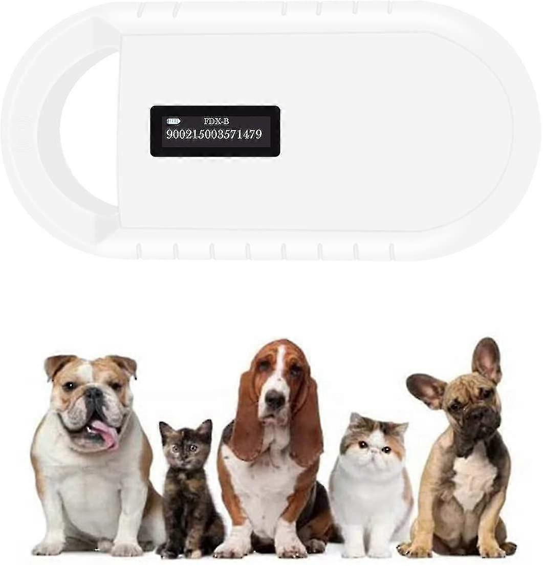 pet microchip scanner, 134.2khz pet microchip reader for animals/pets/