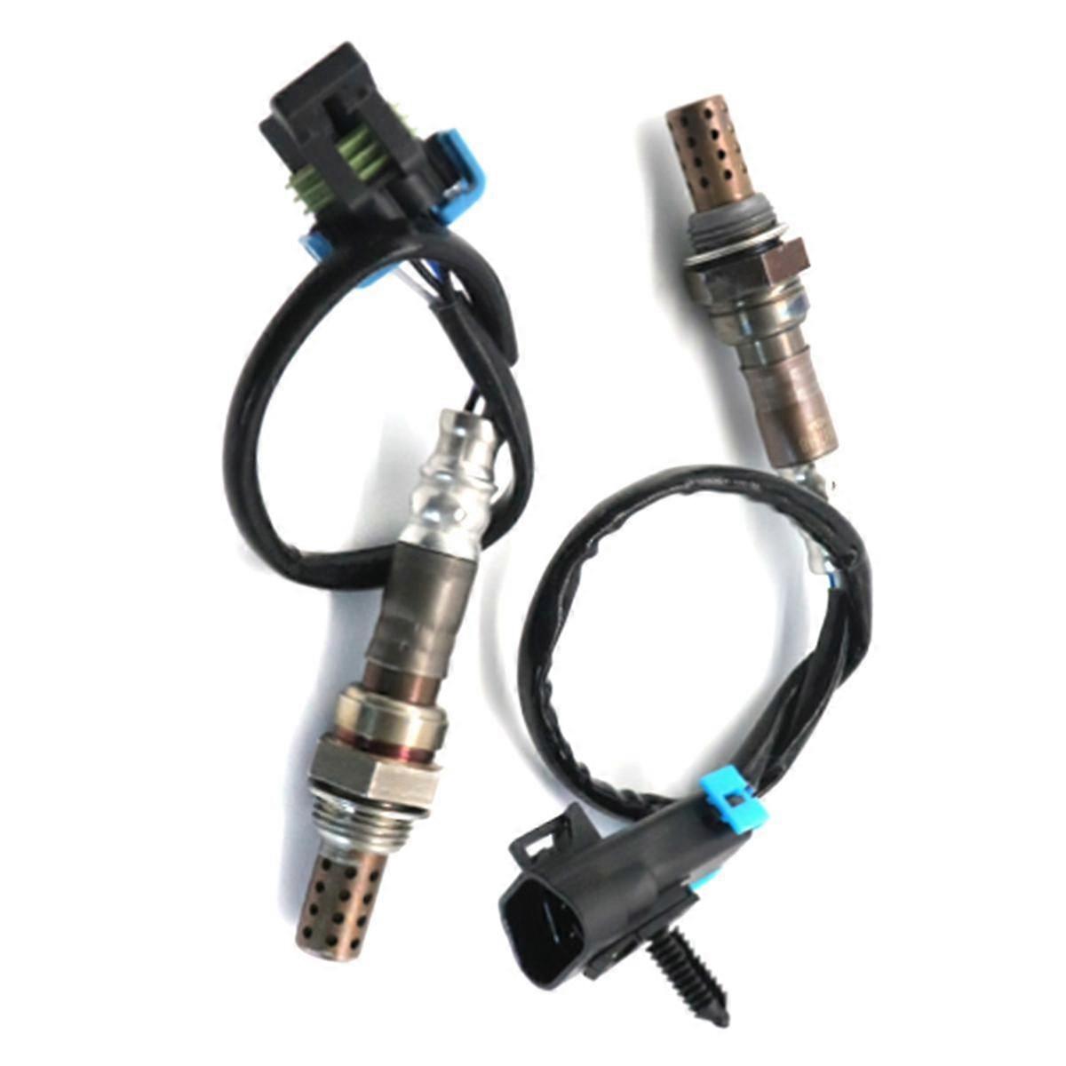 2pcs 12617648 12629659 Front Rear Probe Oxygen O2 Sensor for Opel J 2.0L