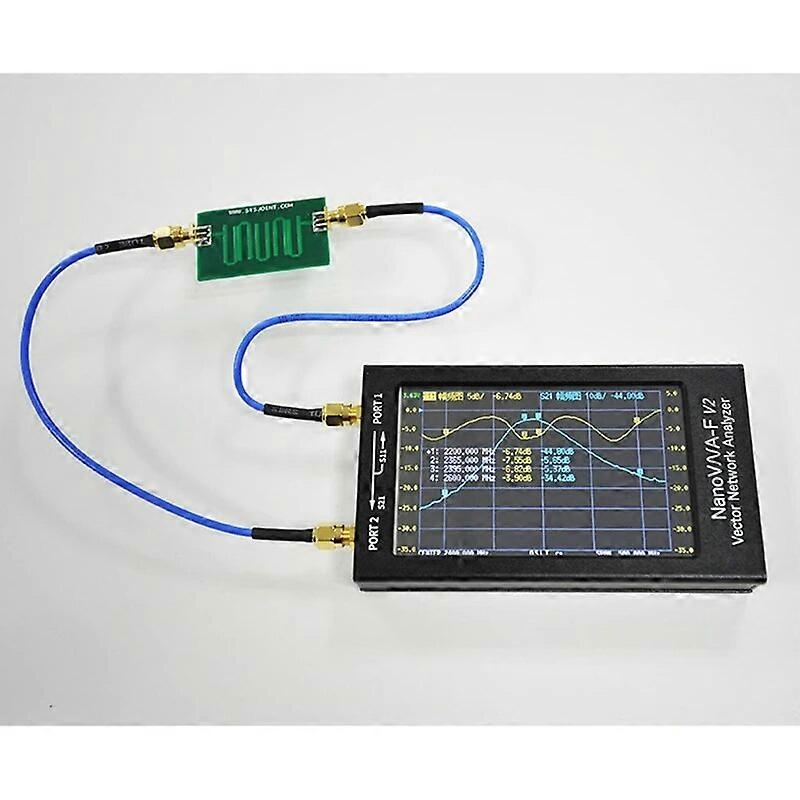 Nanovna-F V2 3Ghz Vector Network Analyzer 43 Inch Touch Screen Nanovna Antenna Analyzer With RF Demo Kit