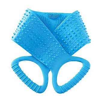 Bath Shower Brush Body Scrubber with Handle Back Scrub Bath Towel for Public Shower Room Use