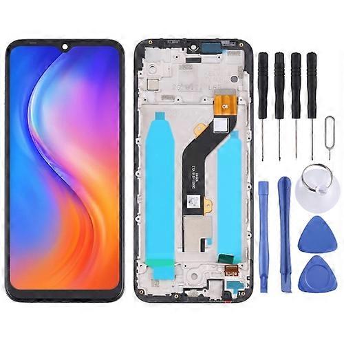 ORIG LCD Screen for Tecno Spark Go 2020 / Spark 6 Go KE5J Digitizer Full Assembly with Frame