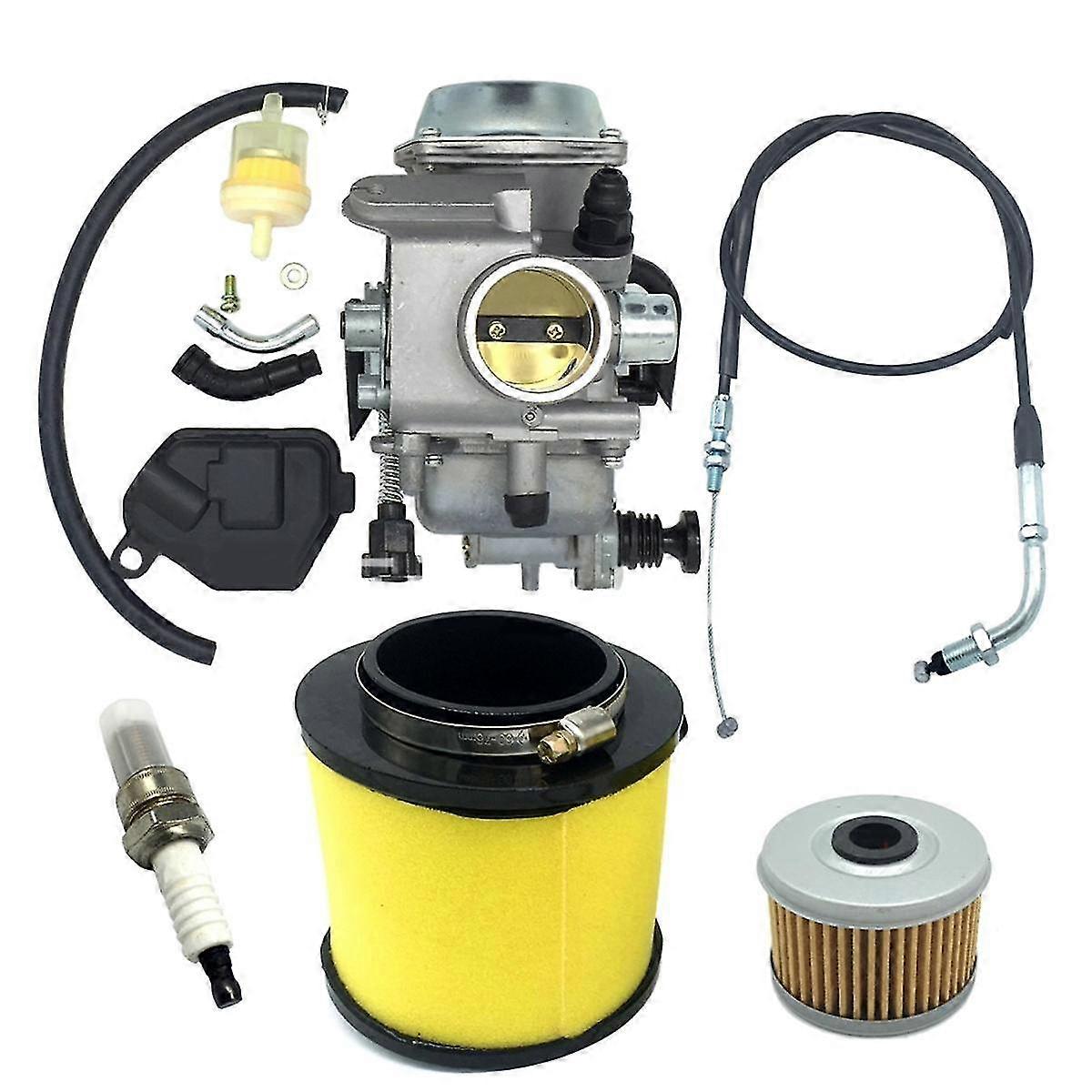OEM Honda TRX300 FW FourTrax 300 Oil Change Kit – Filter, O-Rings, Washer & 3 Quarts Oil