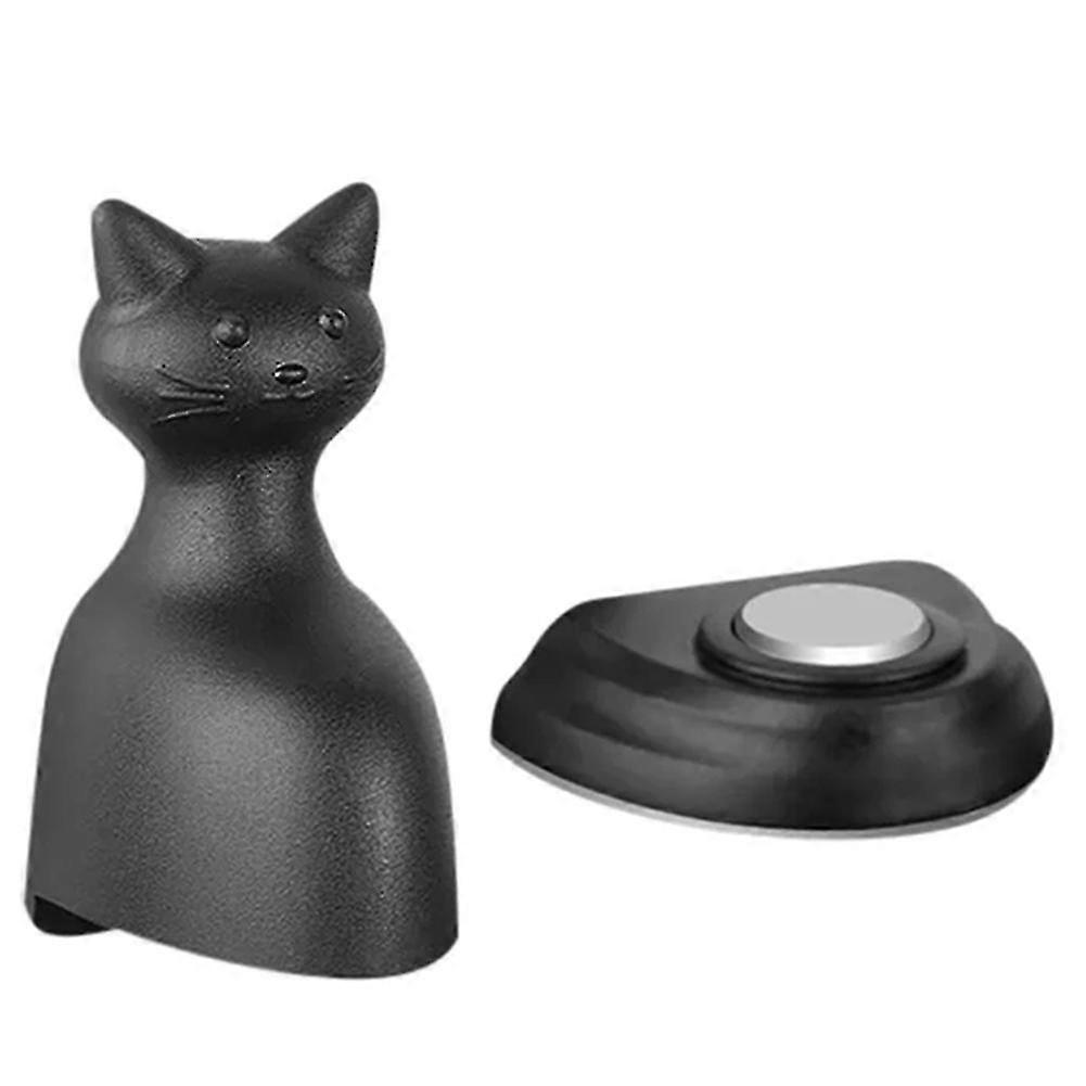 かわいい猫の磁気ドアストッパー簡単な取り付け家庭用衝突防止ドアブロック