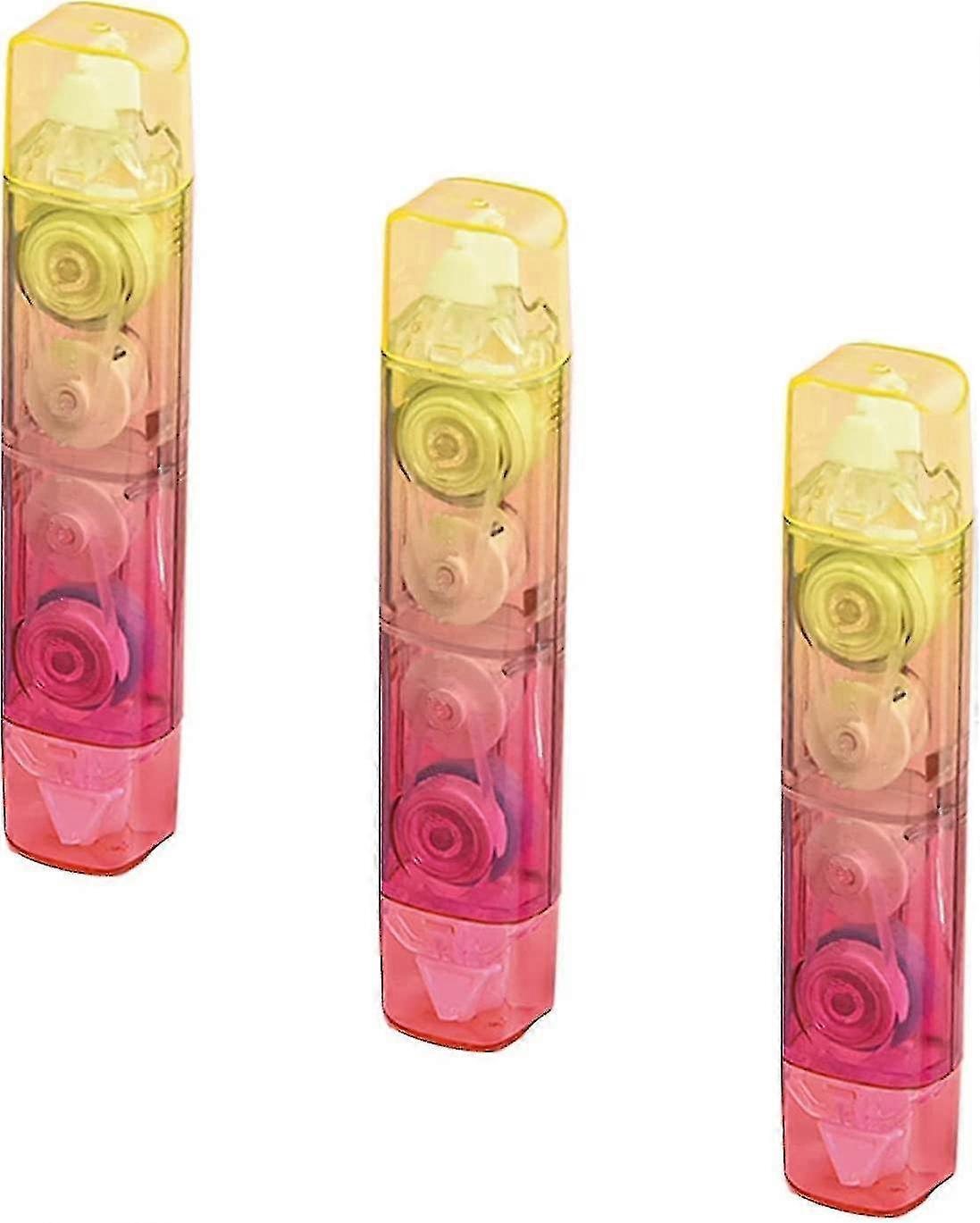 Sl Glue Roller With Correction Tapes Mini Pocket Correction Tape Adhesive Glue Correction Tape Rollers For Office, Marking, Crafting(4pcs, Random