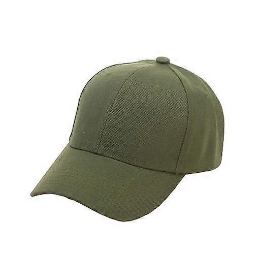 Men's Breathable Solid Color Adjustable Hat