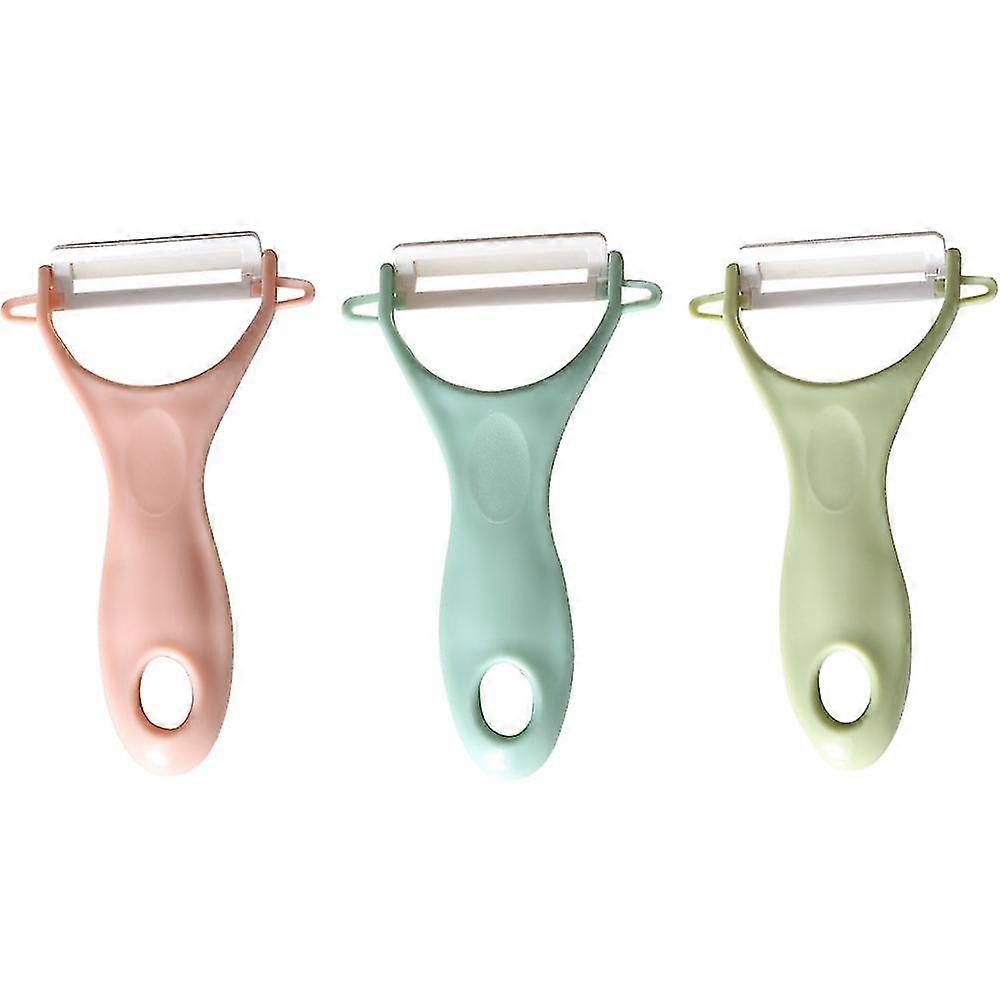Vegetable Fruit Peeler Carbon Steel Blade 3pcs