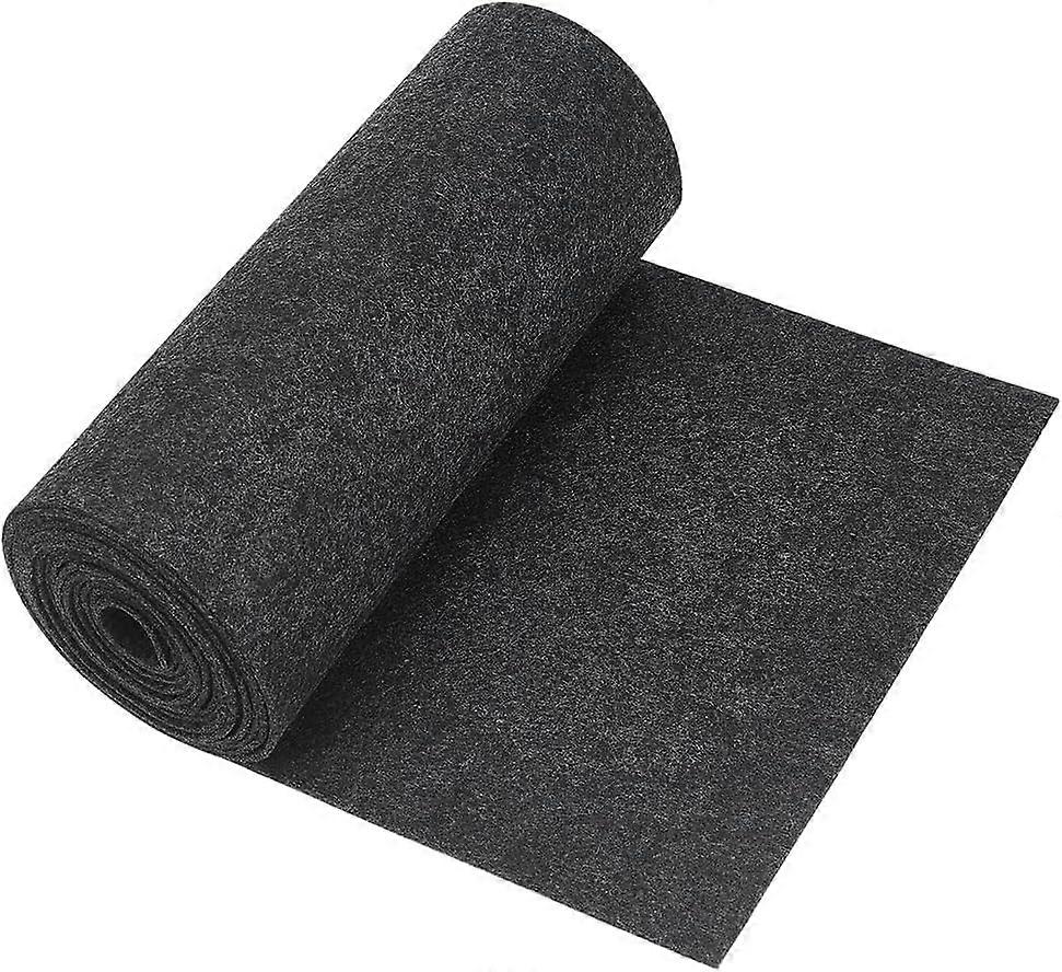 118x9.4inch Felt Fabric Roll Dark Gray Craft Felt Roll for Felt Table Mats DIY Craftwork Sewing and Patchwork 2mm Thick