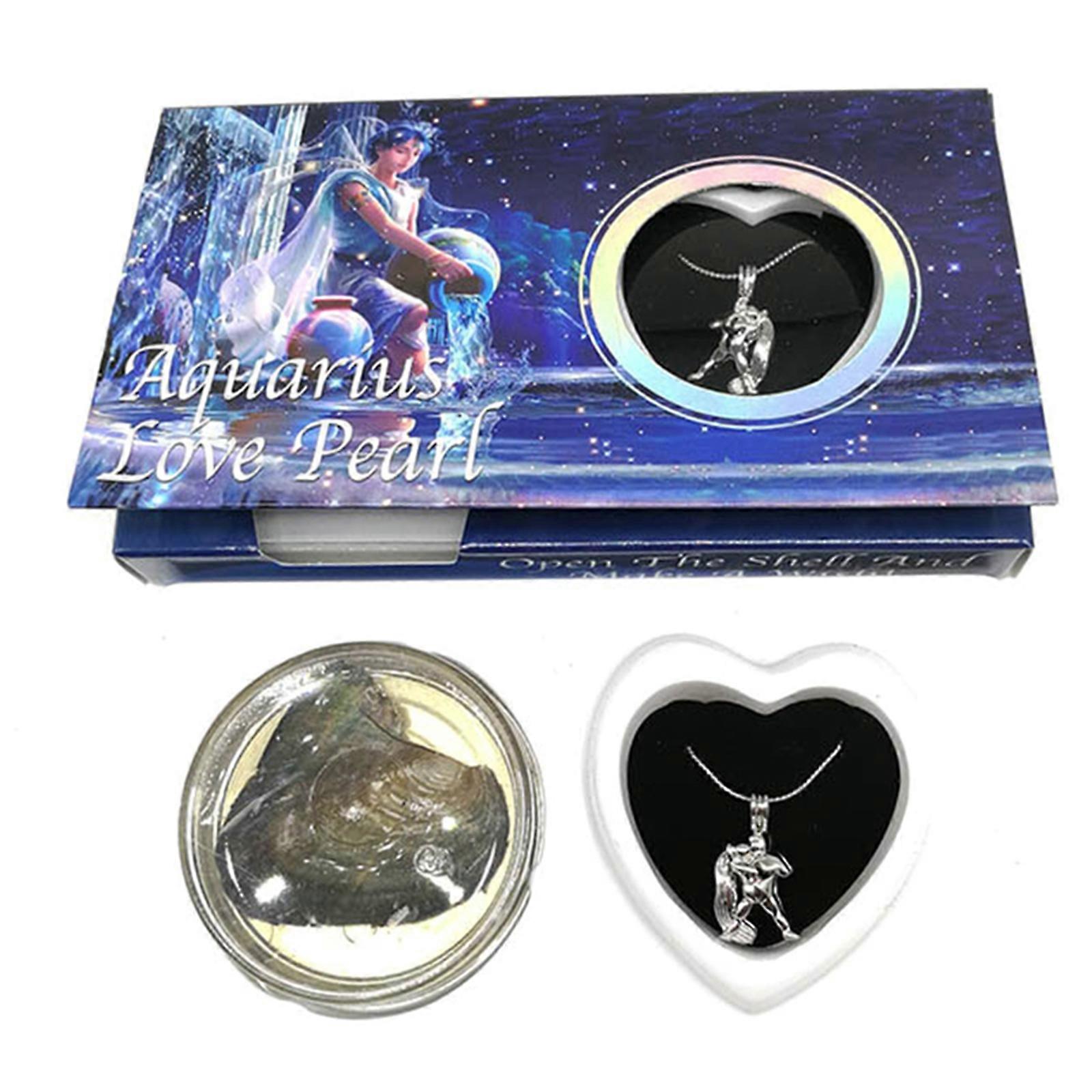 Love Pearl Creations Zodiac Wish Kit avec pendentif collier durable pour femme fille