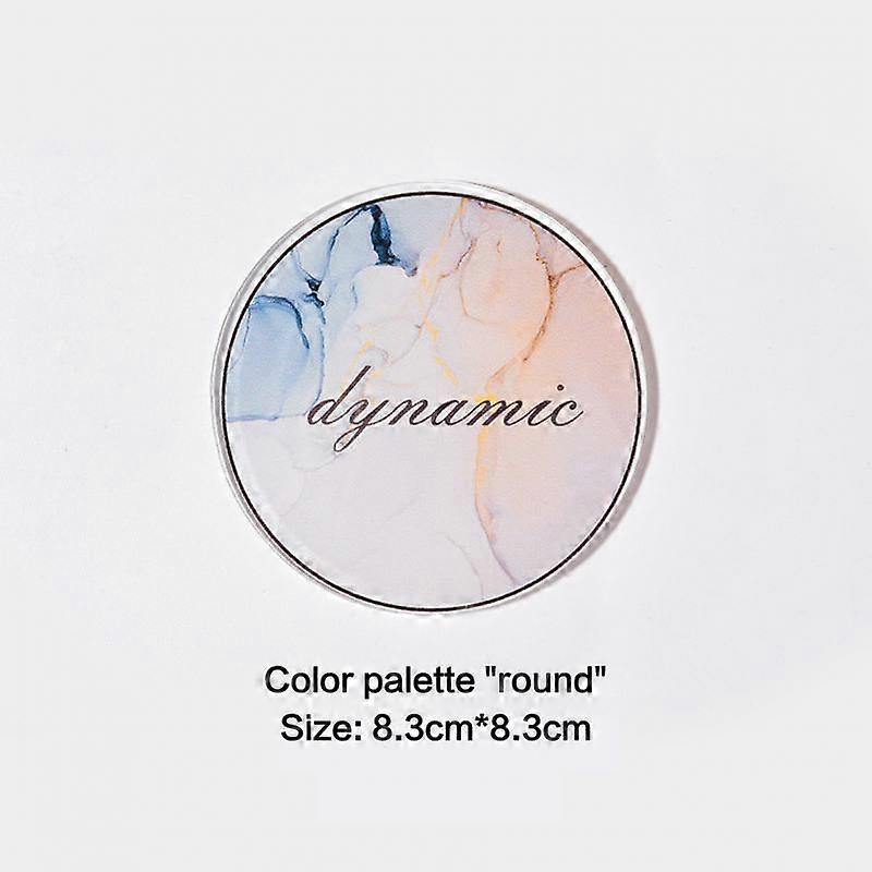 1 PCSネイルアートアクリルディスプレイボードネイルペインティングパレットバタフライビューティフル