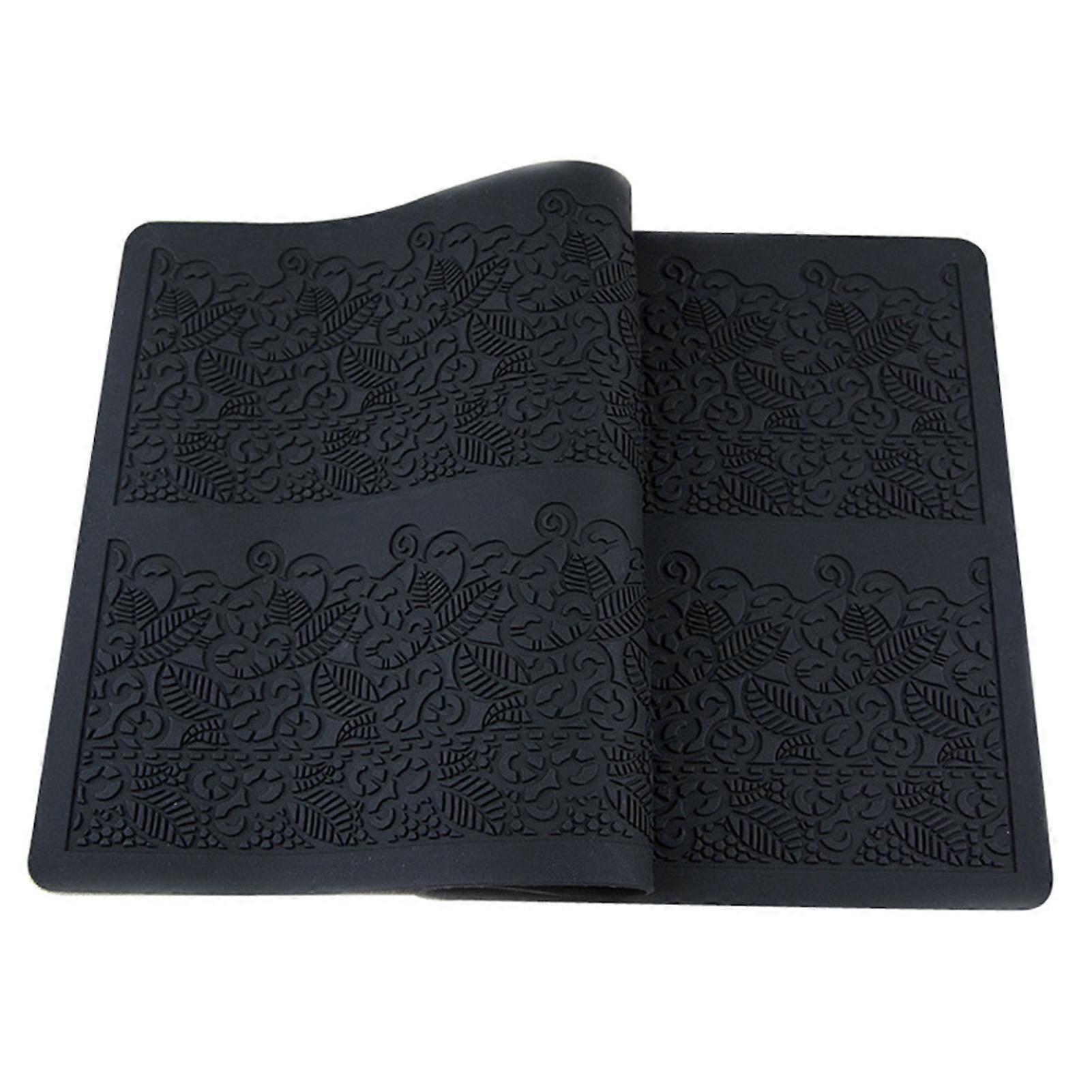 Non Stick Lace Embossed Cake Mold Clear Texture Silicone Multi-purpose Cake Decorating Mold Kitchen Accessories